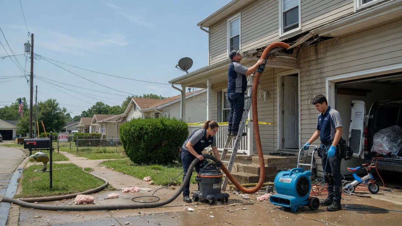Water Damage Restoration in Mustang, OK near me